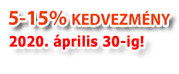 5-10% kedvezmény