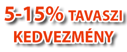5-10% kedvezmény